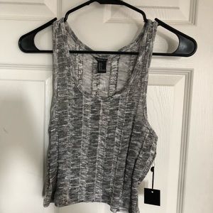 Forever 21 Gray Crop top